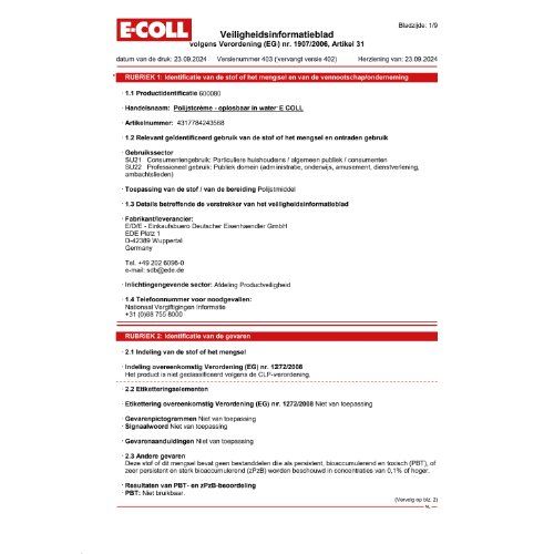 Poliercreme, grob 320g Dose, rosa E-COLL