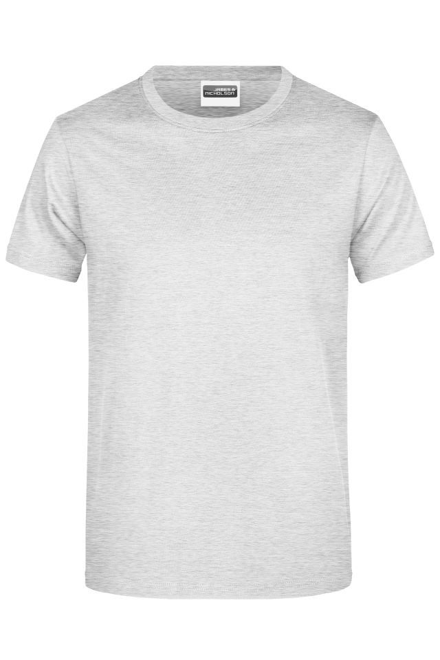 Promo-T Man 180 Klassisches T-Shirt grau, Gr. S