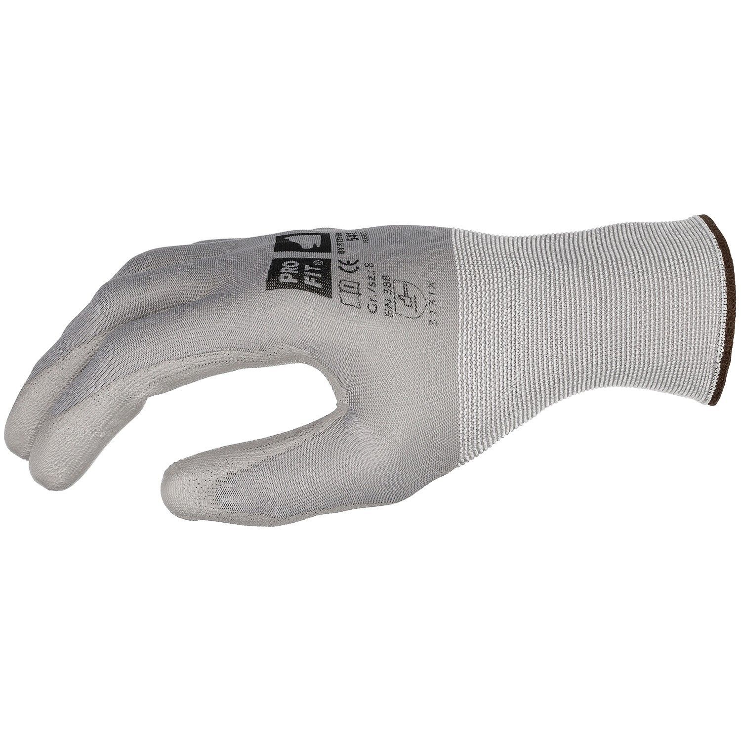 PU Handschuh "Perfect",grau 10