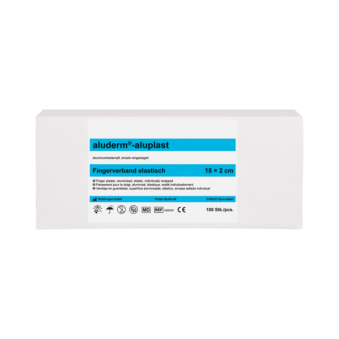aluderm®-aluplast elastisch Fingerverband 18 x 2 cm 100 Stück
