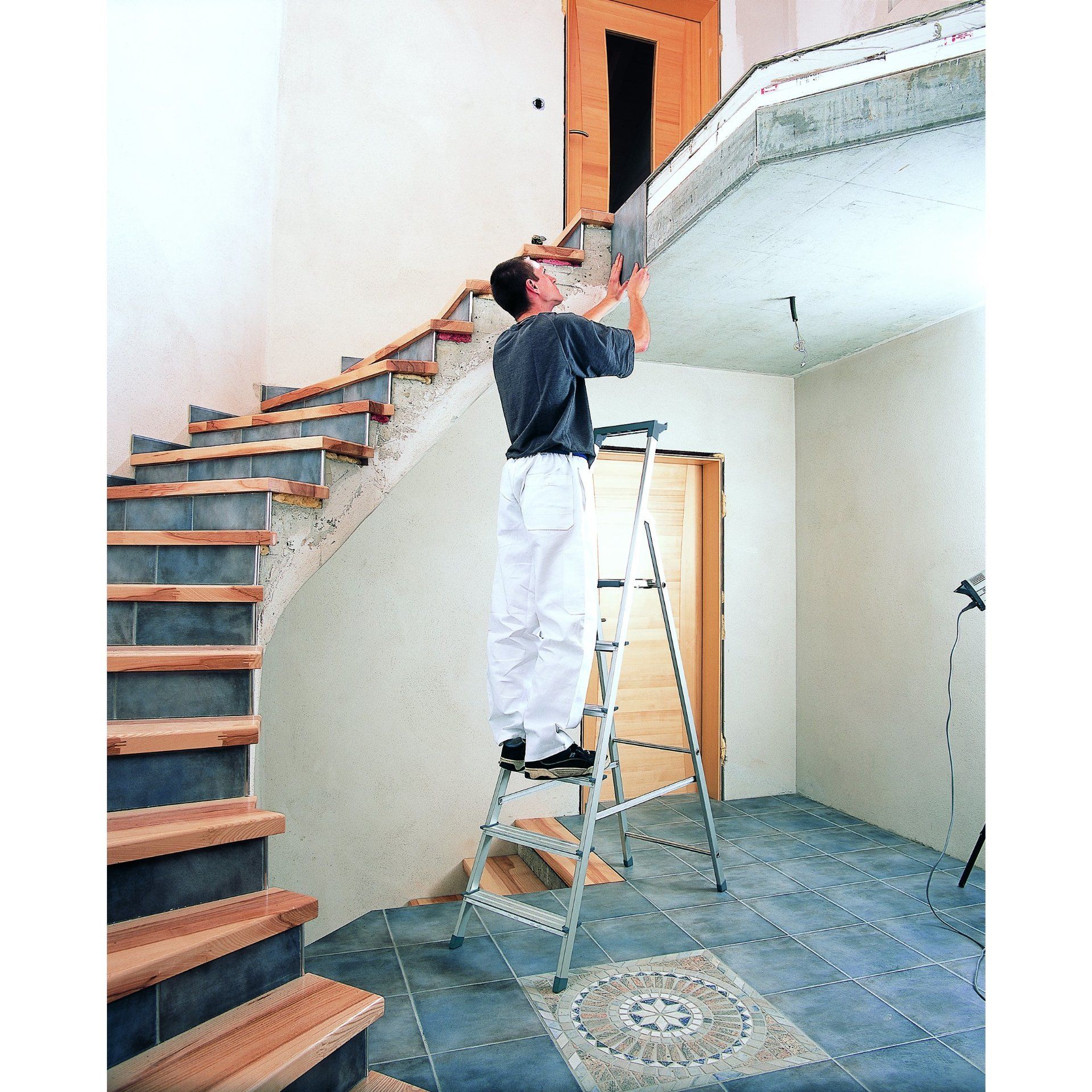 Zarges Scana S - Stufen-Stehleiter 7 Stufen