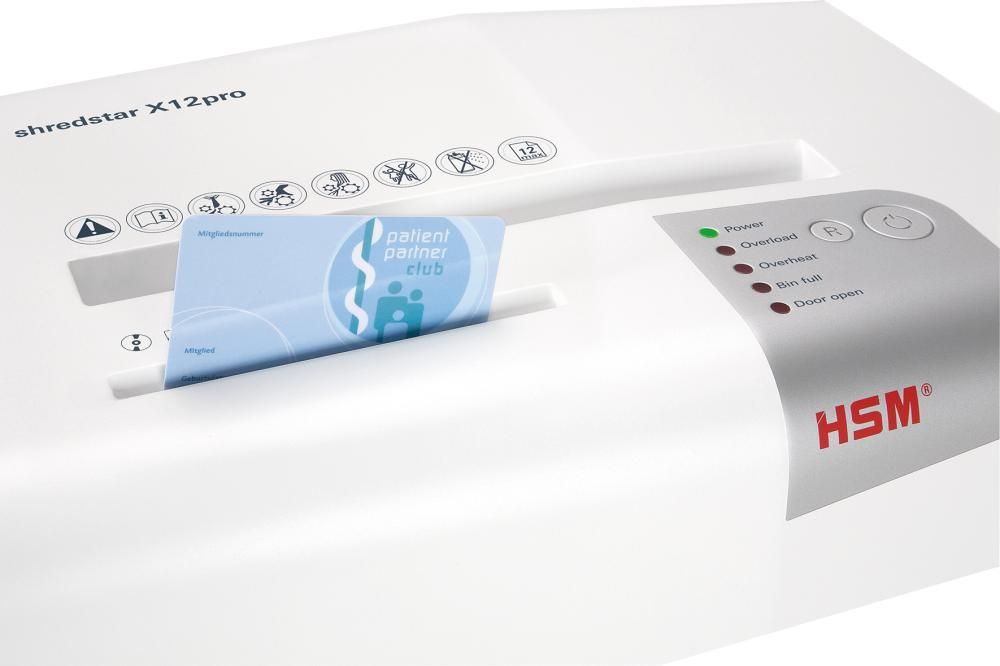 Aktenvernichter shredstar x12pro Schnittgröße 2x15 mm