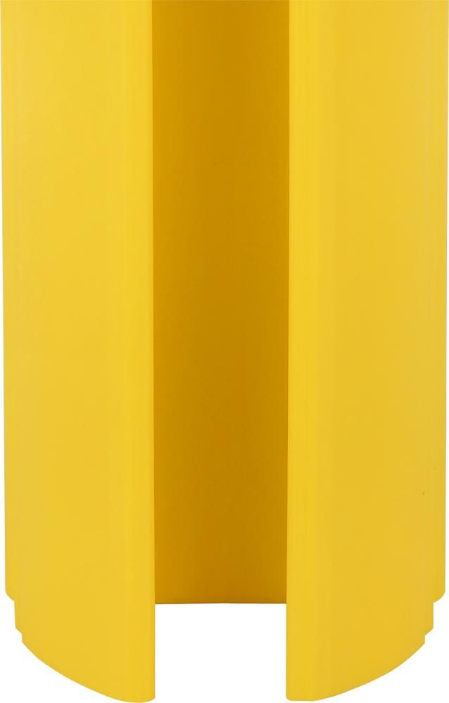 Regalanfahrschutz Alfa d-flexx gelb H400 mm B75-99 mm