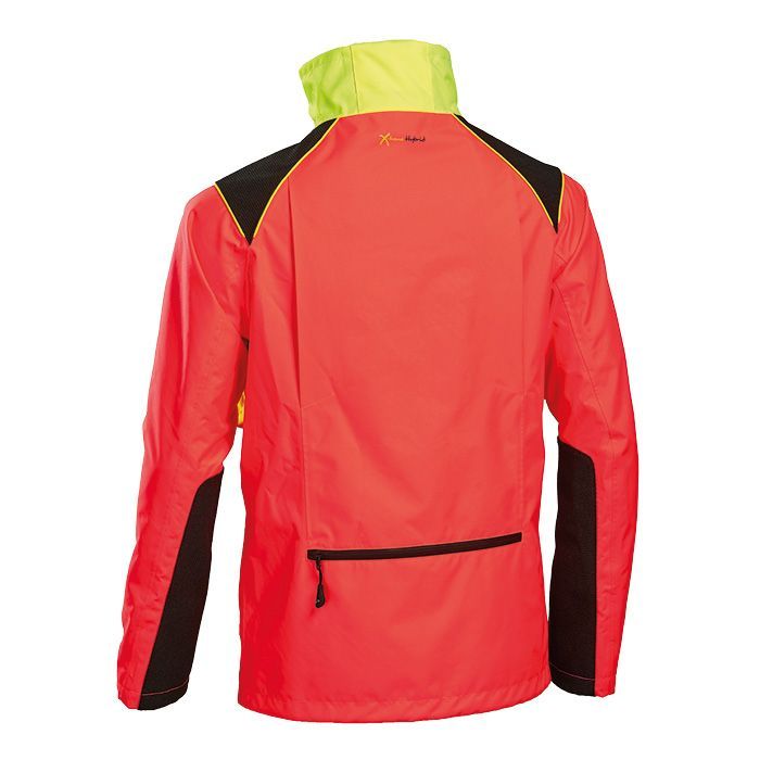 PSS X-treme Funktionsjacke Hydrid rot/gelb - Gr. S