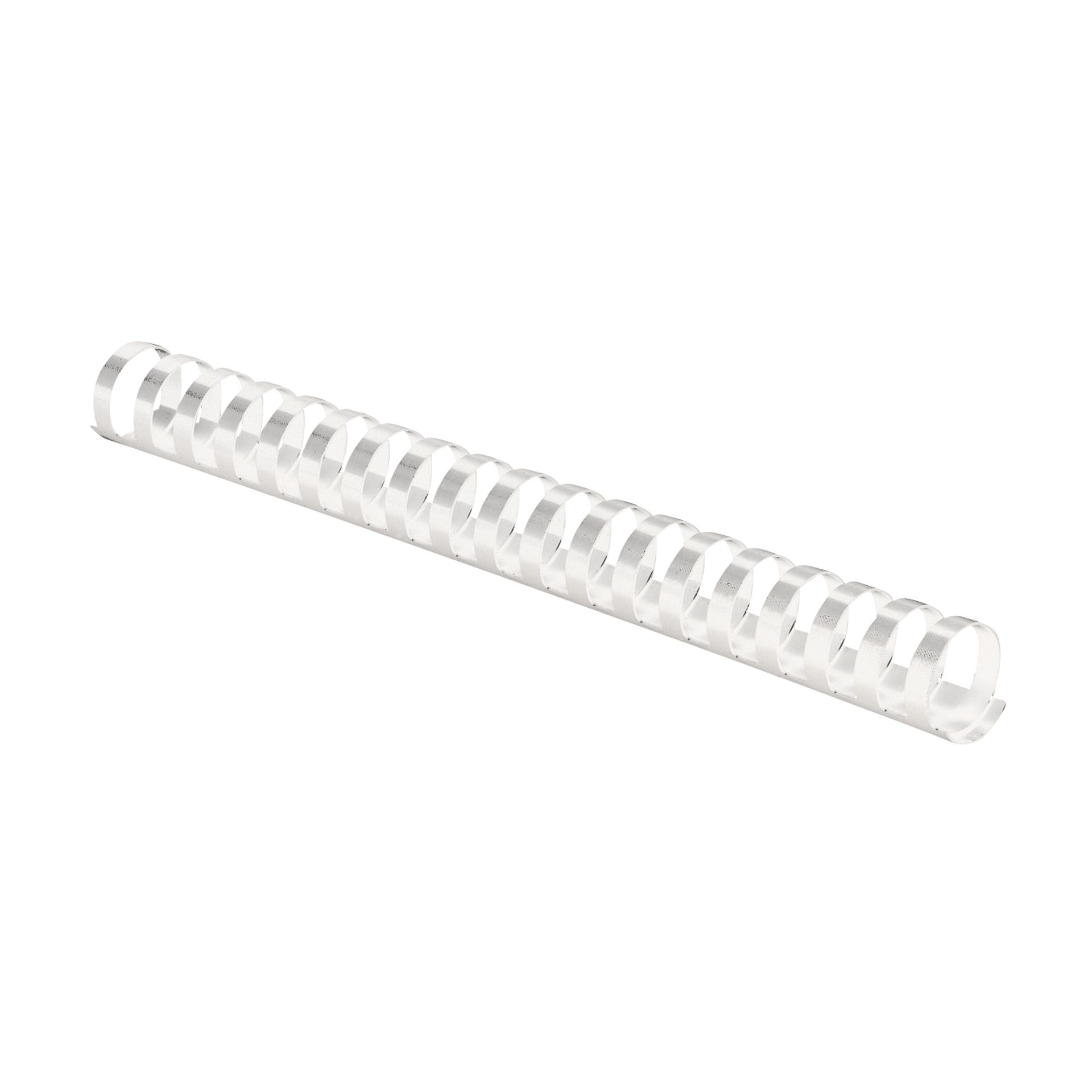 Plastikbinderücken COMB 14mm weiß 100 St./Pack.
