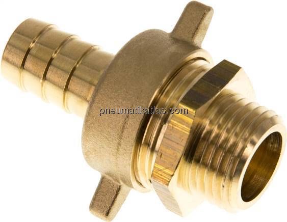 Standrohrverschraubung, konisch dichtend G 1/2"-13 (1/2")mm