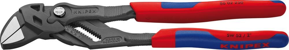Zangenschlüssel 180mm schw. atramentiert