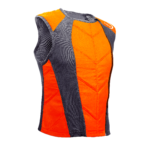 E.COOLINE Powercool SX3 RaceWeste - kühlende Weste - Ihre Kühlweste gegen Hitzestress, Kühlweste, schwarz, Gr. XS