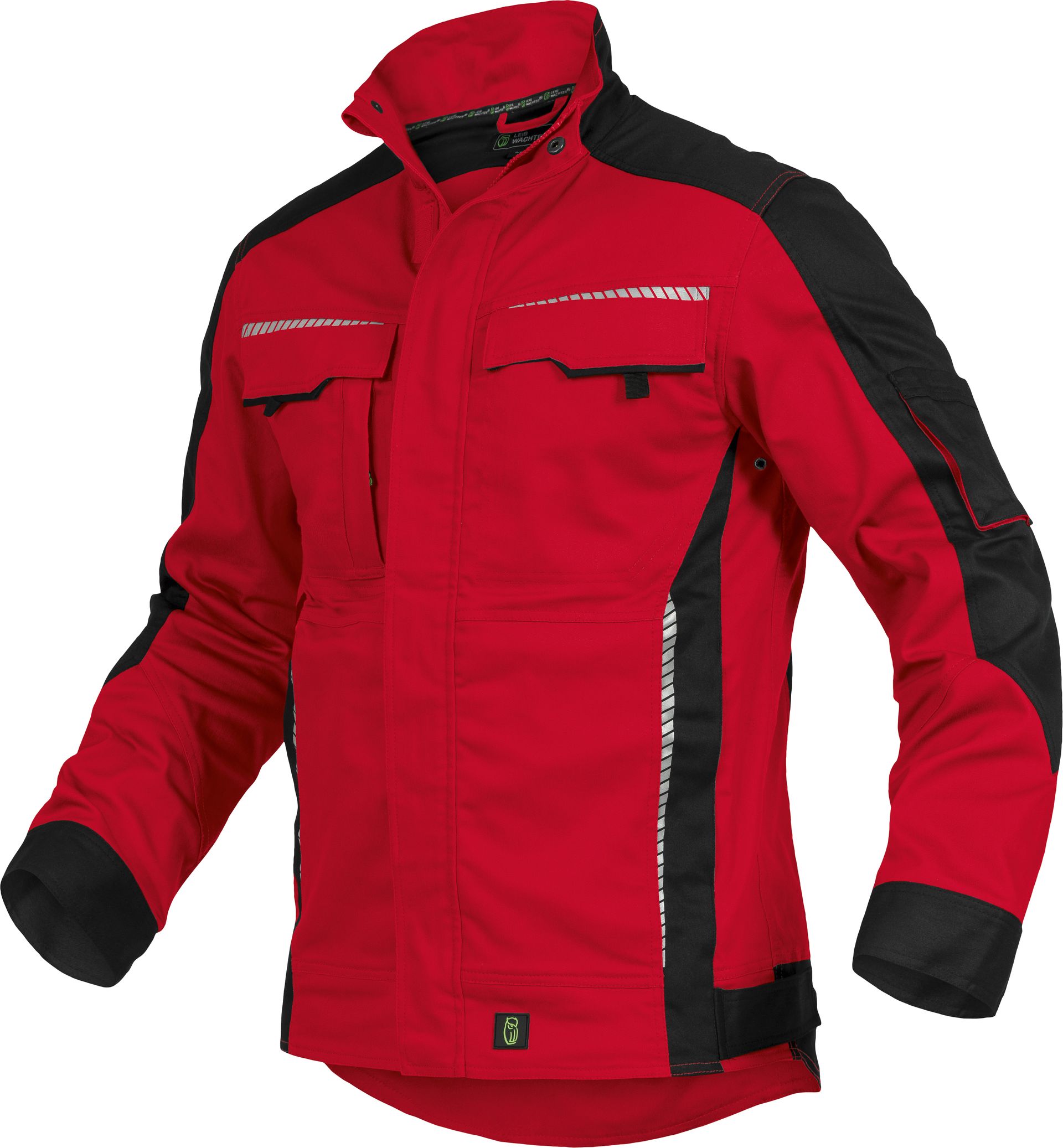 Leibwächter Flexline Arbeitsjacke, Rot, Gr. XL