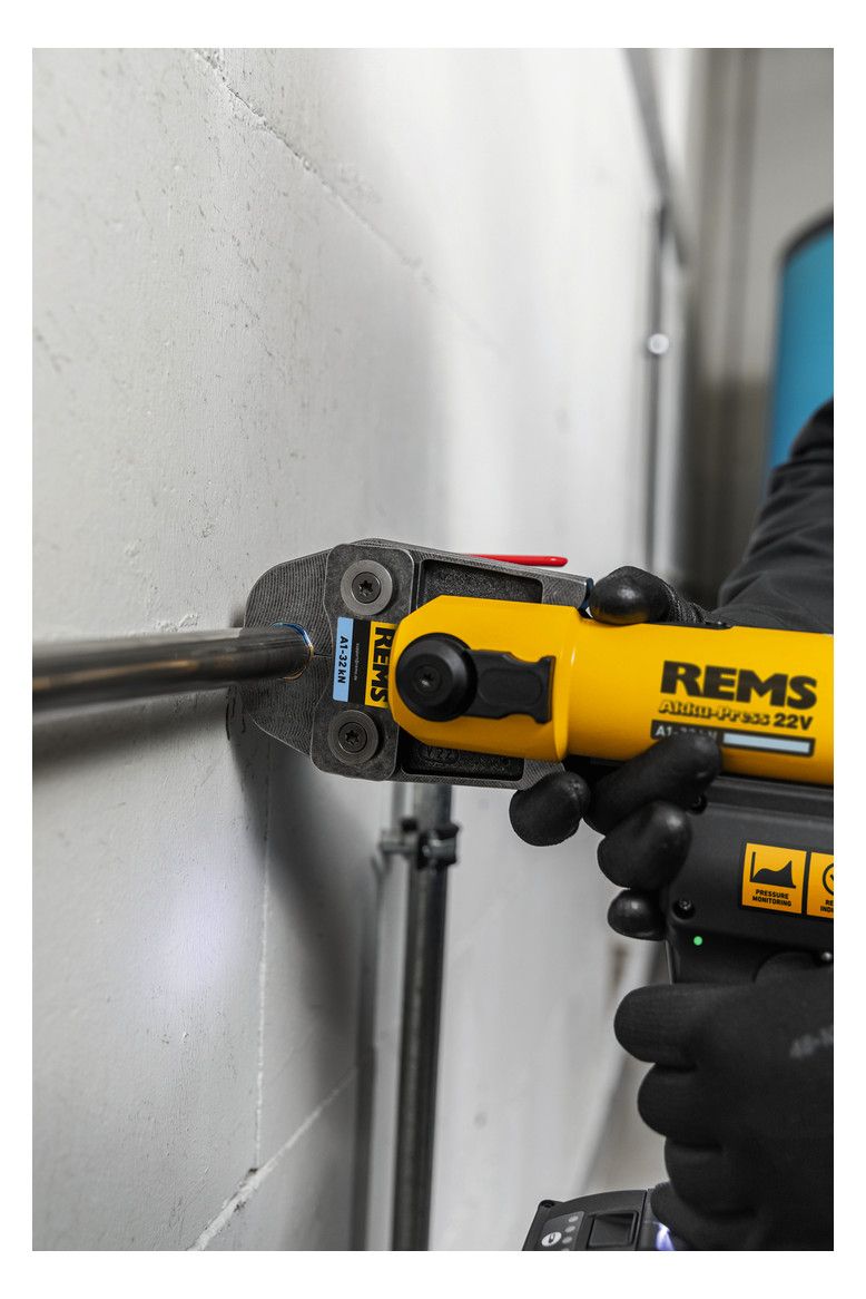 REMS Akku-Hybrid-Radialpresse im Koffer