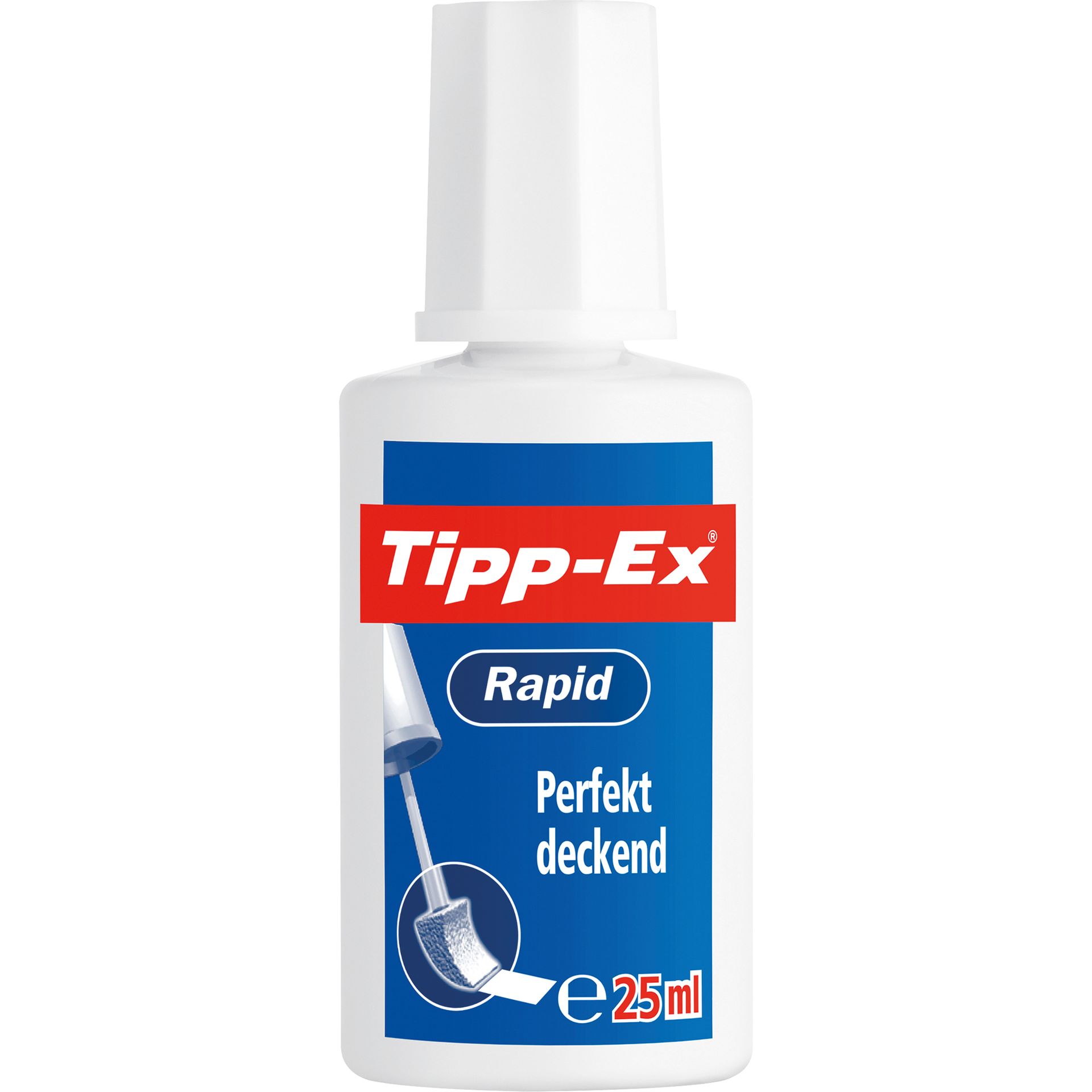 Korrekturflüssigkeit Rapid schnelltrocknend 25ml weiß