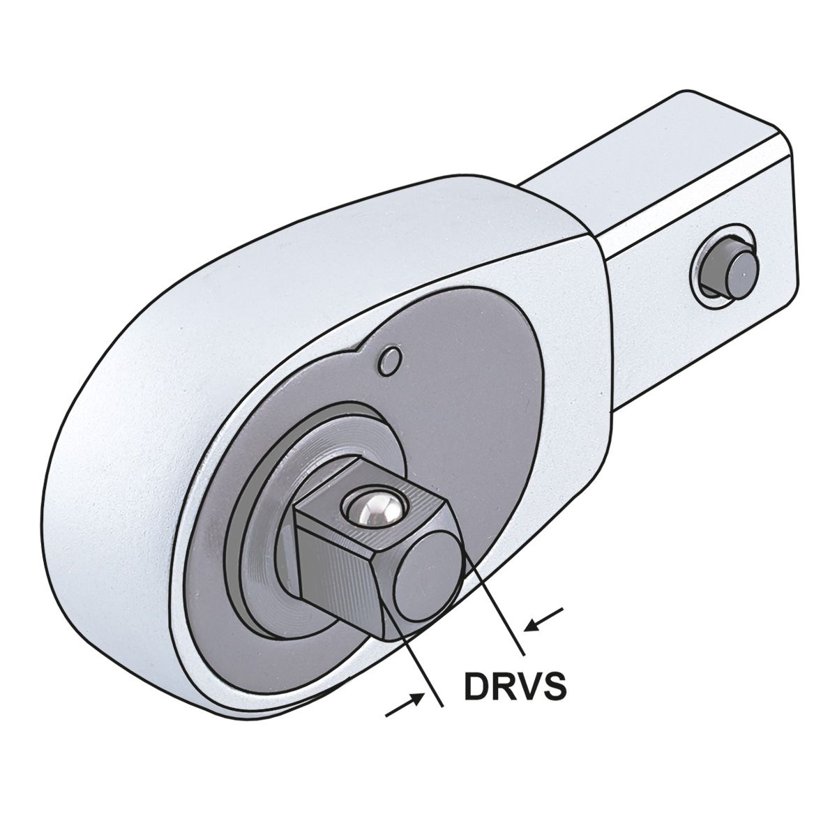 Ratschenkopf 3/8" | Universal-Drehmomentschlüssel