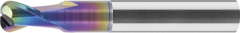 Torusfräser VHM 3/0,3mm Z2 kurz HA ta-C FORMAT