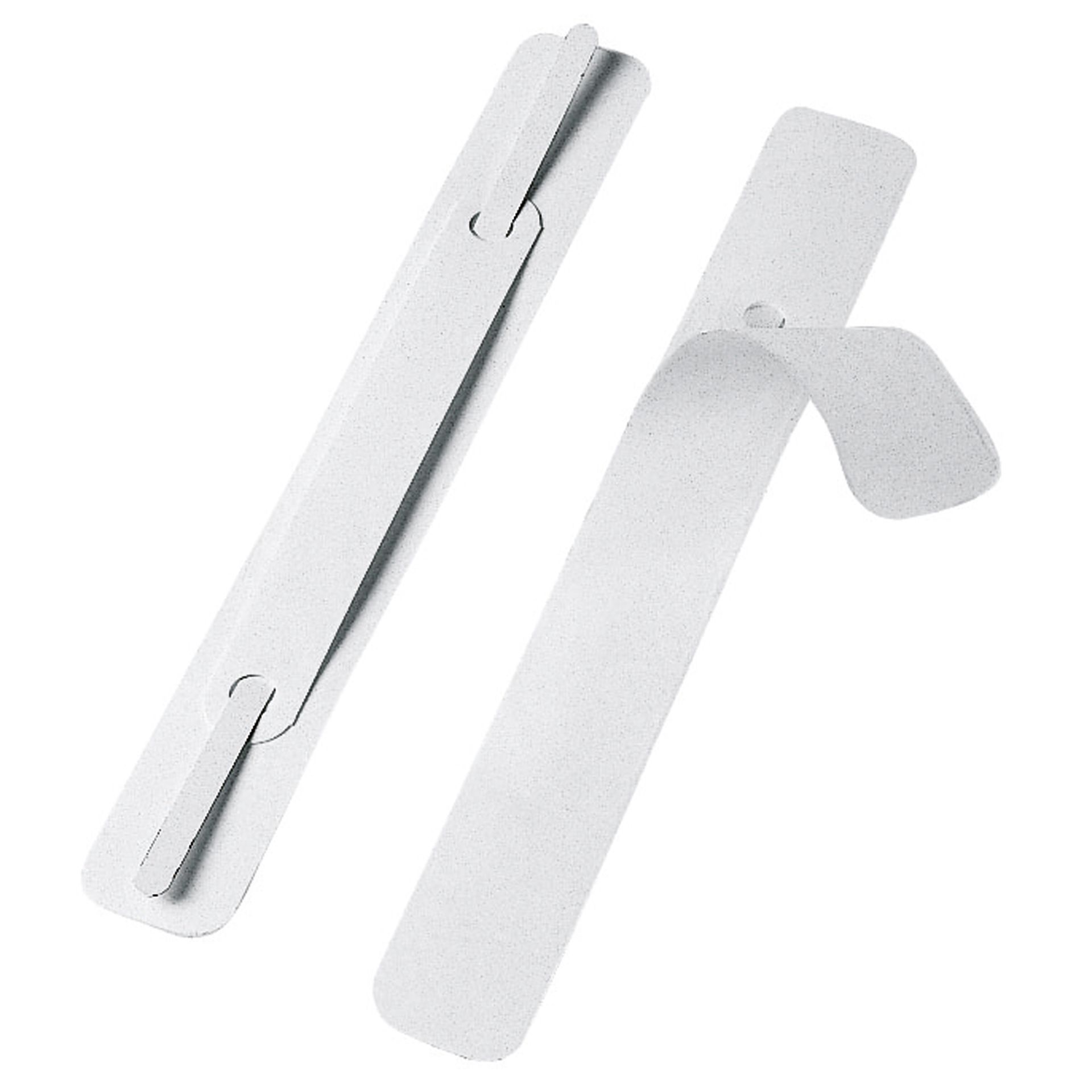 Abheftstreifen 150x20mm sk PP ws 100 St./Pack.