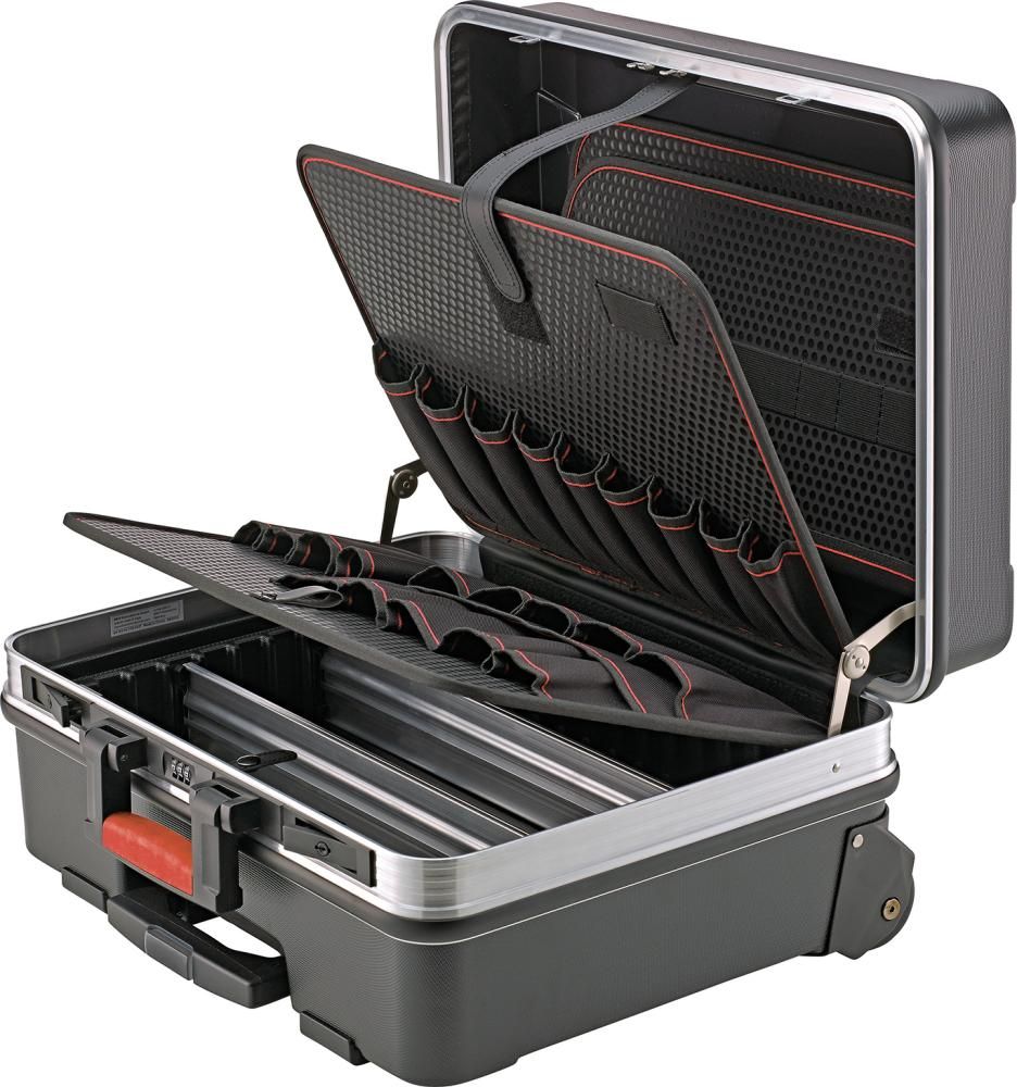 Werkzeugtrolly 480x375x200mm ABS Tafel mit Taschen FORMAT