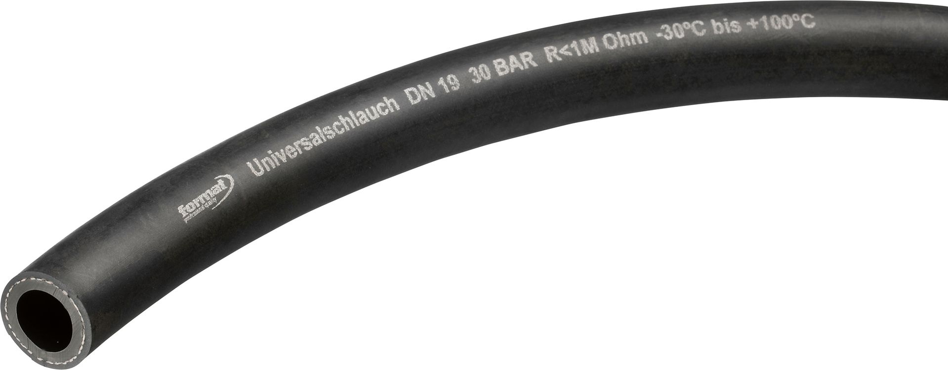 FORMAT / FORTIS CR/NBR Universalschlauch schwarz