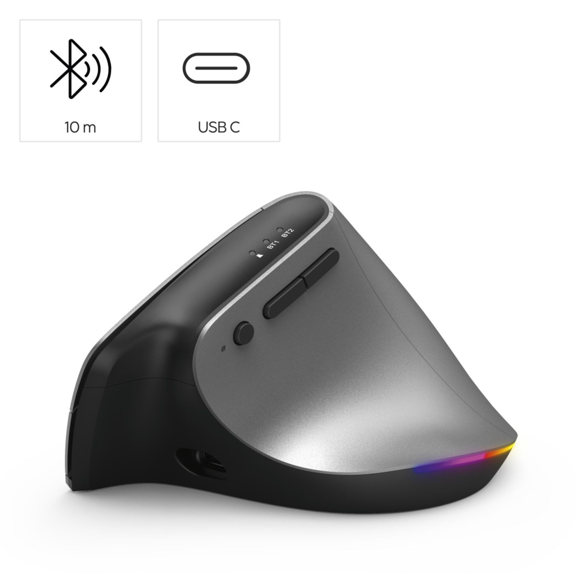Maus EMW-700 ergonomisch an