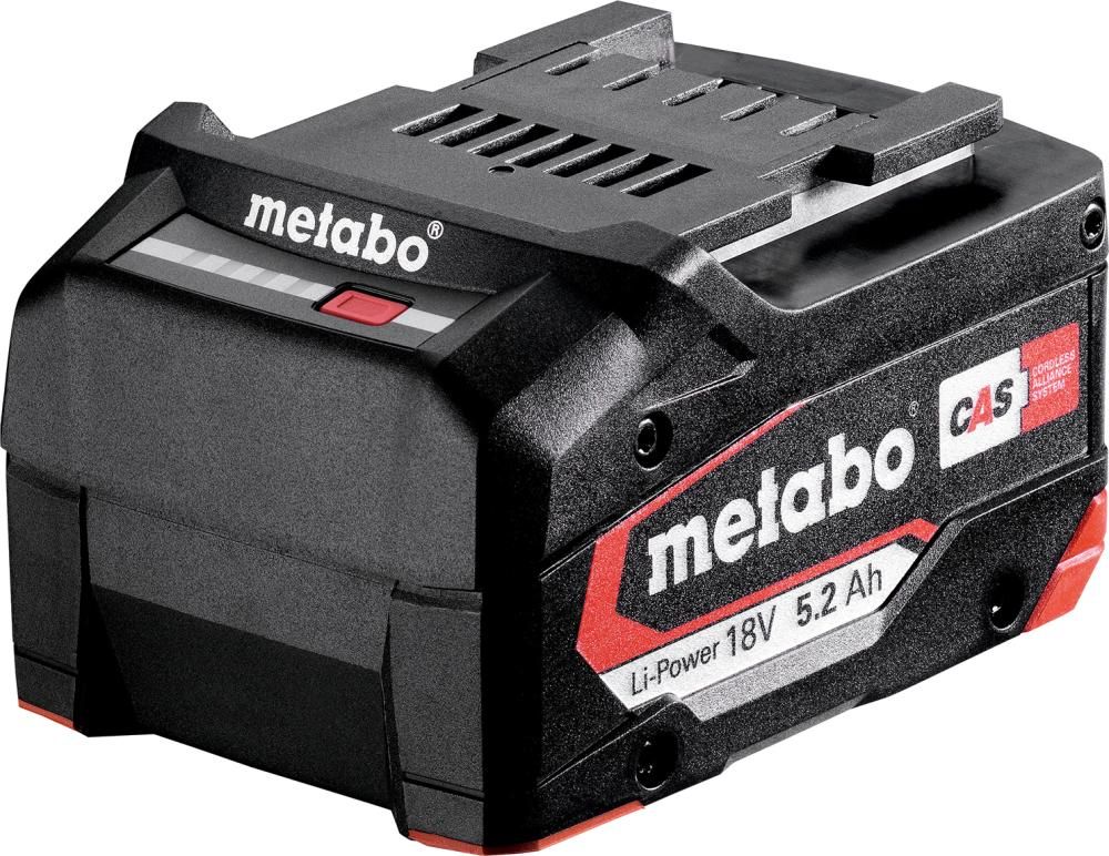 Ersatzakku 18,0 V 5,2 Ah Metabo