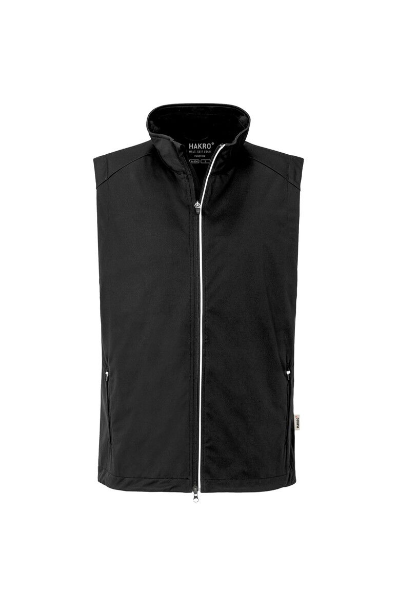 HAKRO Light-Softshellweste schwarz, XS