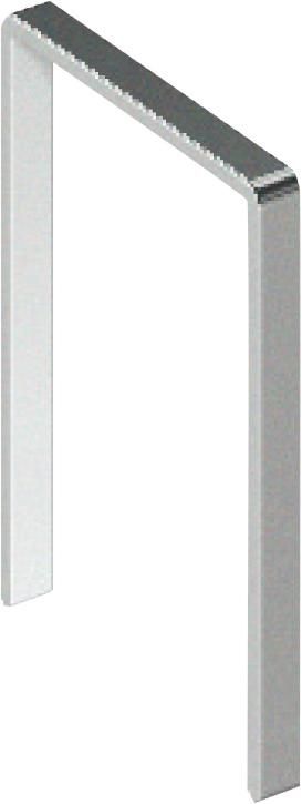 Flachdrahtklammer G Typ 11/12 mm Novus VE à 600 Stück