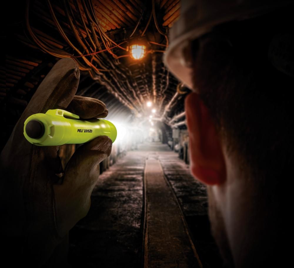 Taschenlampe 2315Z0 EX geschützt ATEX Zone 0 Peli