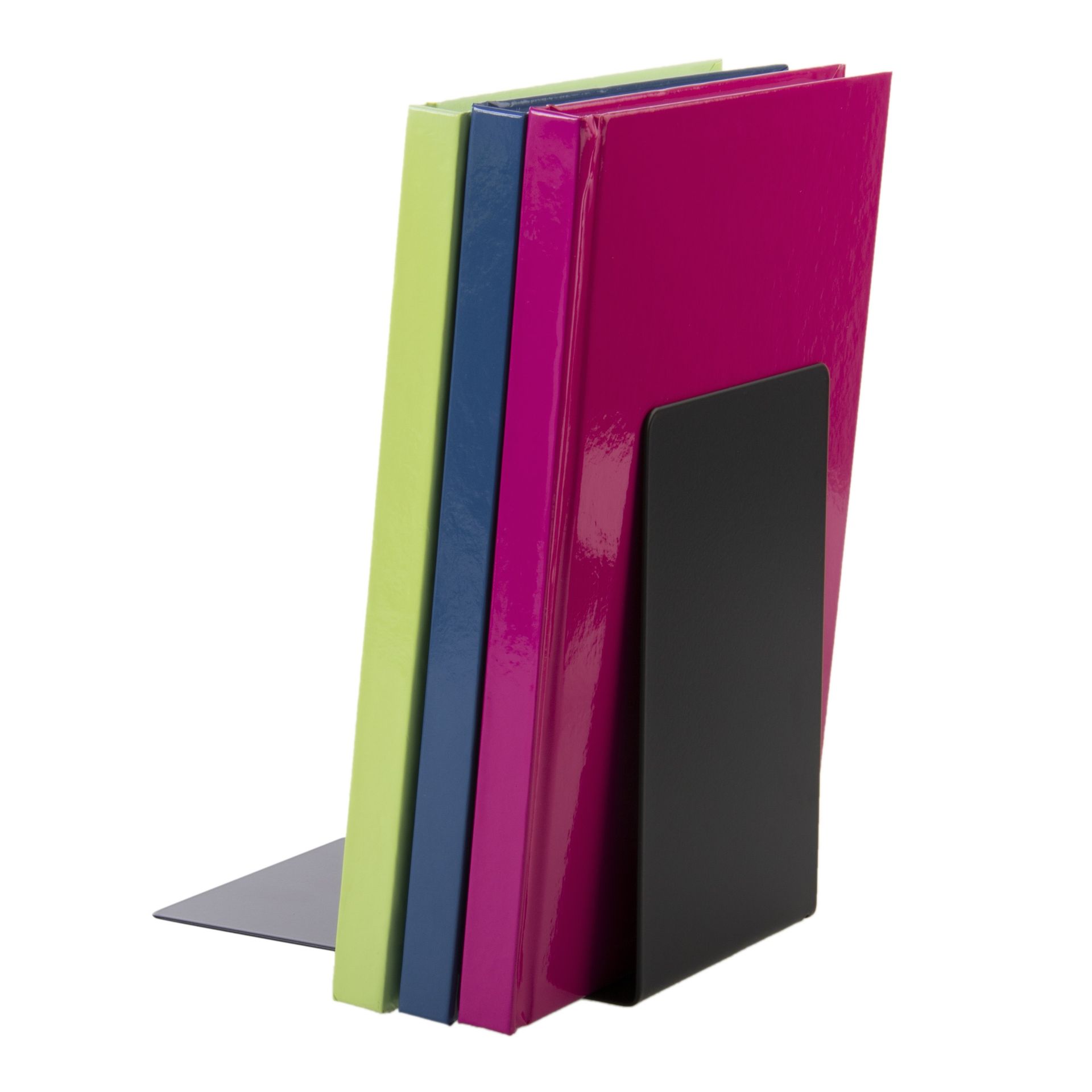 Buchstütze 90x140x140mm schwarz 2 St.
