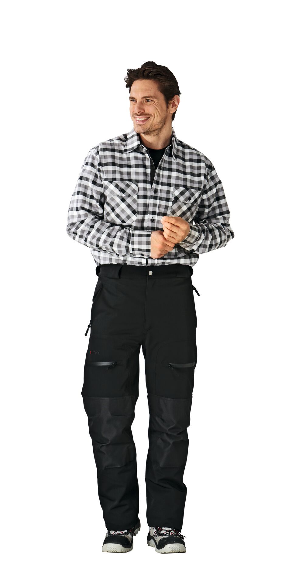 Planam Slope Winterhose Outdoor schwarz Gr. S