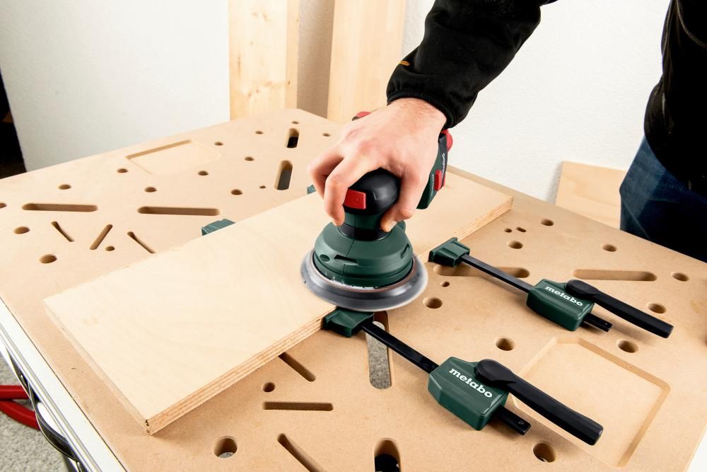 Zubeh.Multifunktionstisch2 Waagrecht Spanner MWB Metabo