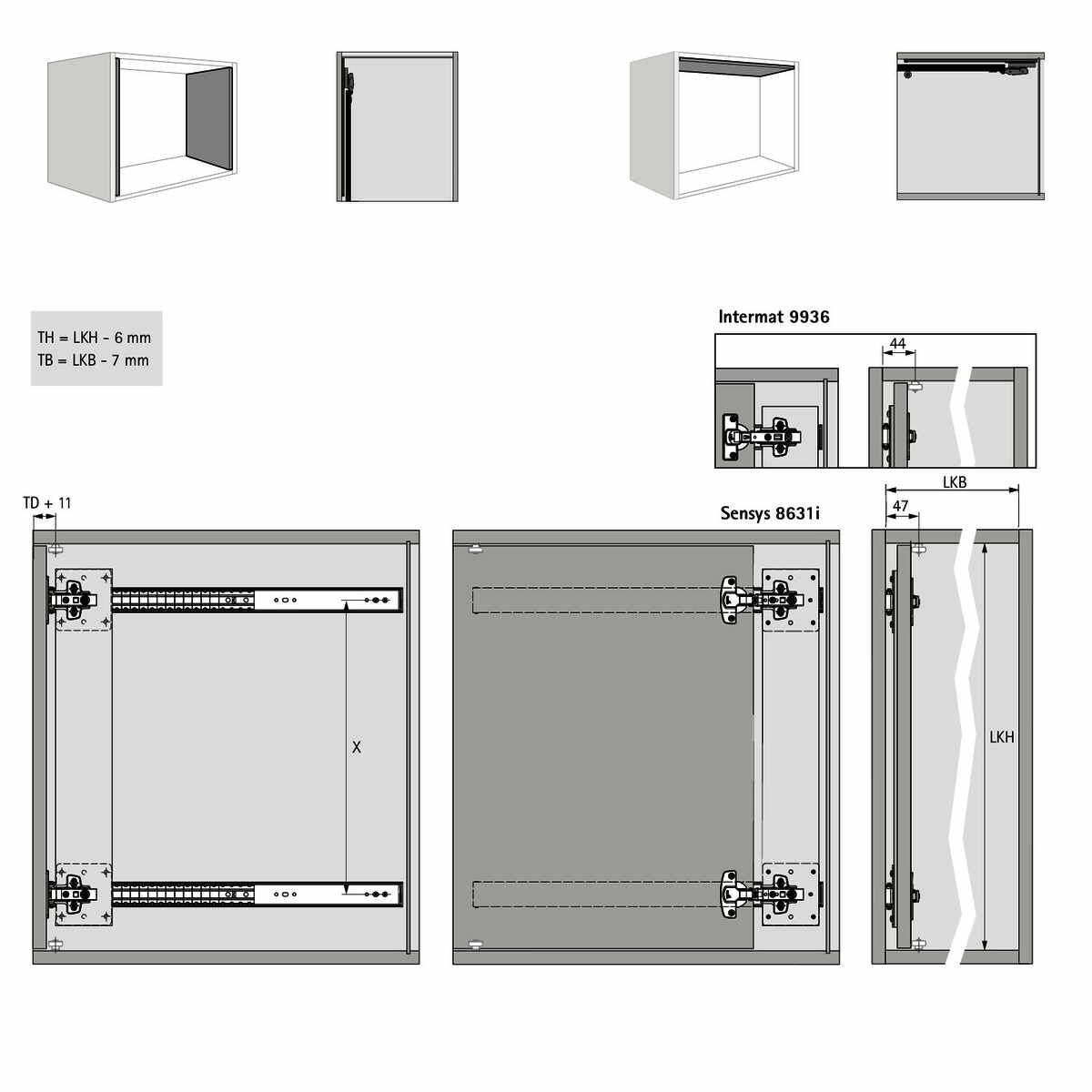 Zubehör Tür Set Ka 5740