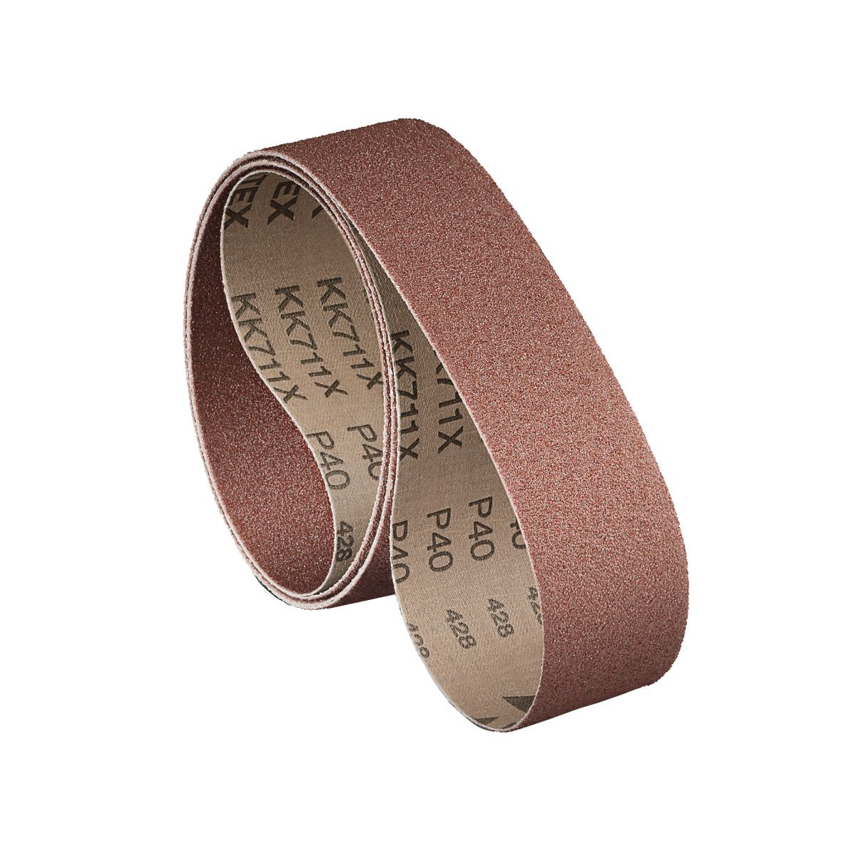 Gewebeschleifband-Set für Edelstahl, Stahl, Metall universal Metallkraft 2000 x 75