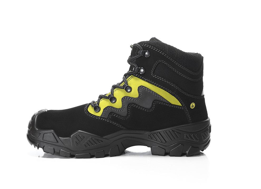 ELTEN MICK Sicherheitsstiefel Mid S3S ESD, Schwarz, Gr. 46