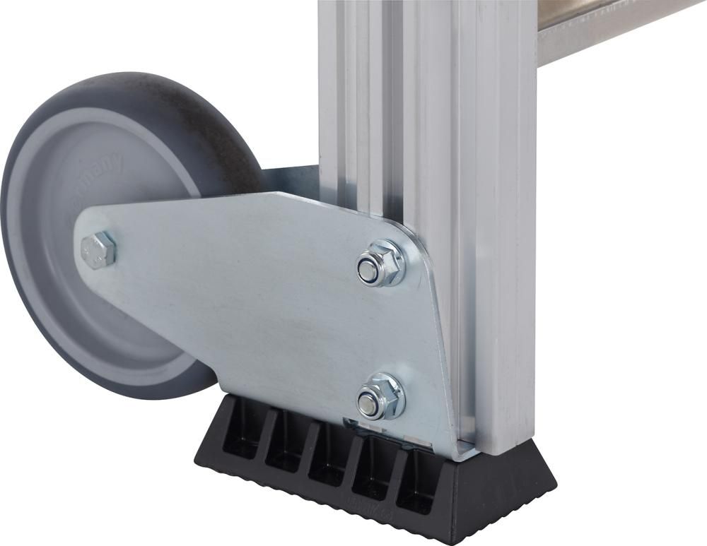 Treppenpodest fahrbar 45G2 Stufen 600 mm breit Höhe 0,40 m