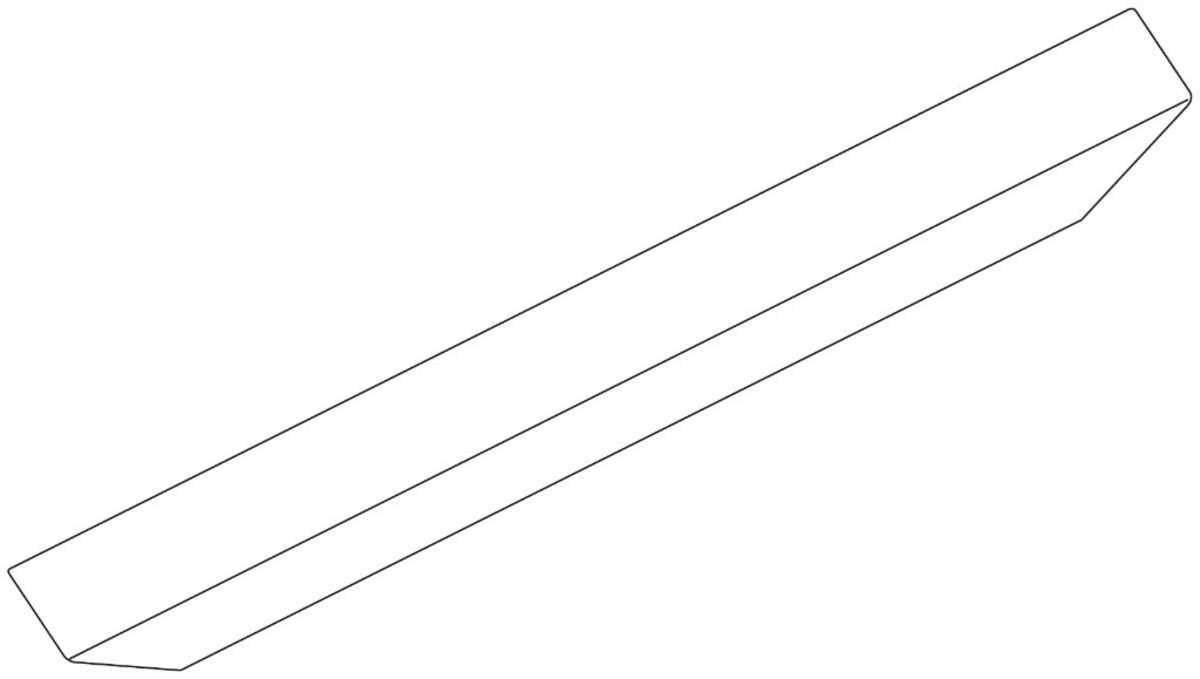 Abdeckprofil 3M Ol90 Weiß
