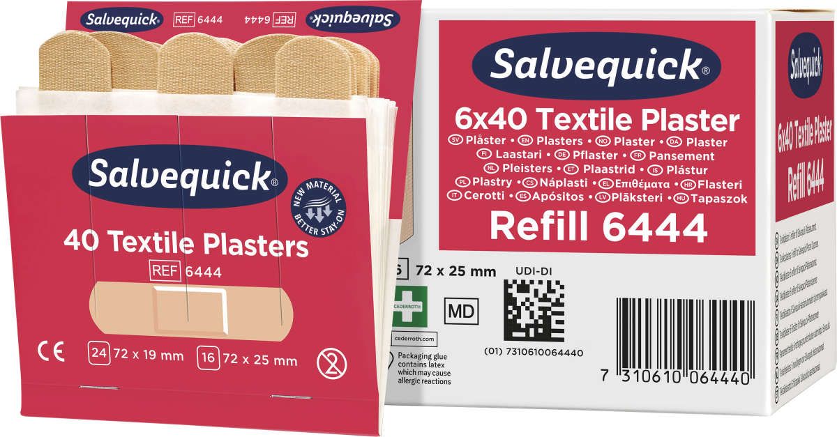 Salvequick Nachf.6x40Pfl.Textil