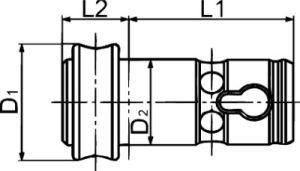 Bohrer-Einsatz E26 MK1 FAHRION