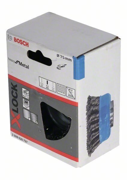 Bosch X-LOCK Topfbürste 75mm