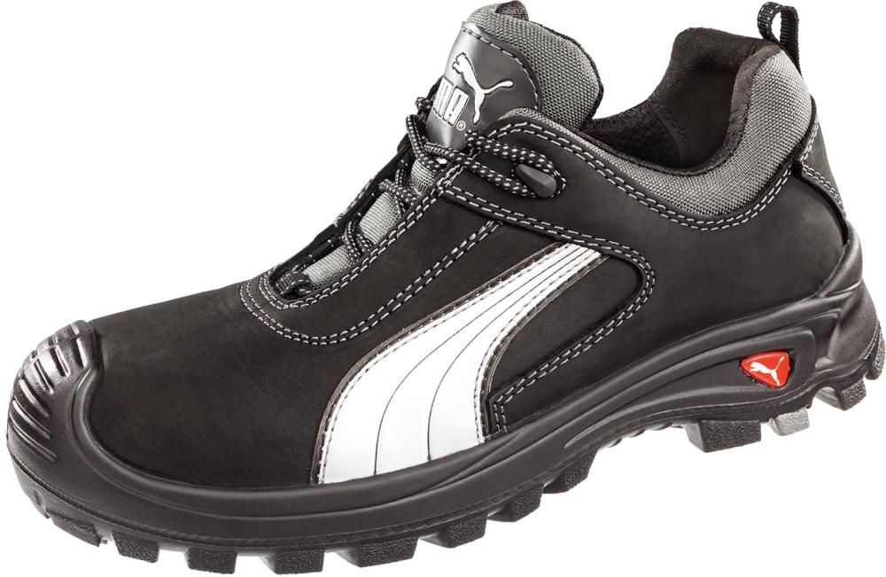 Halbschuh 640720, S3,Gr.45, schwarz Puma
