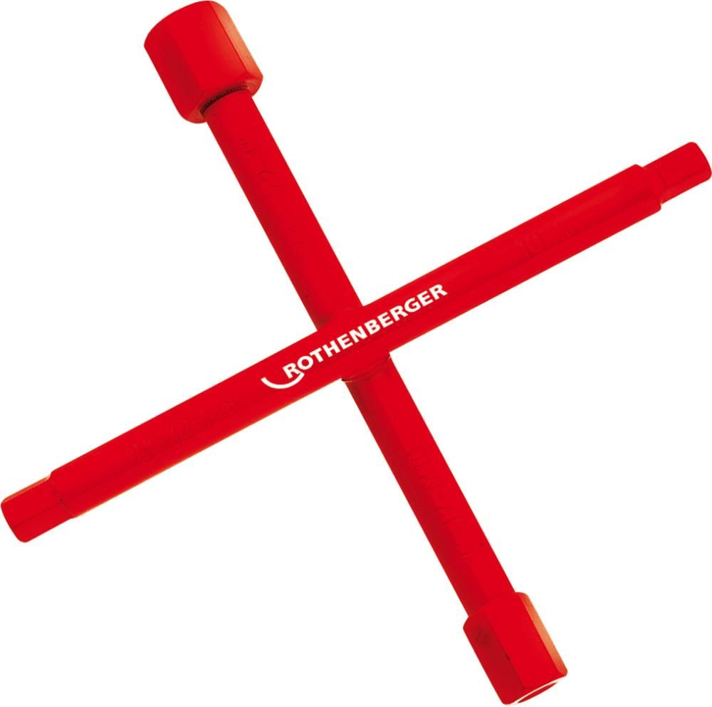 Rothenberger Kreuzschlüssel Sanitär 3/8-1."