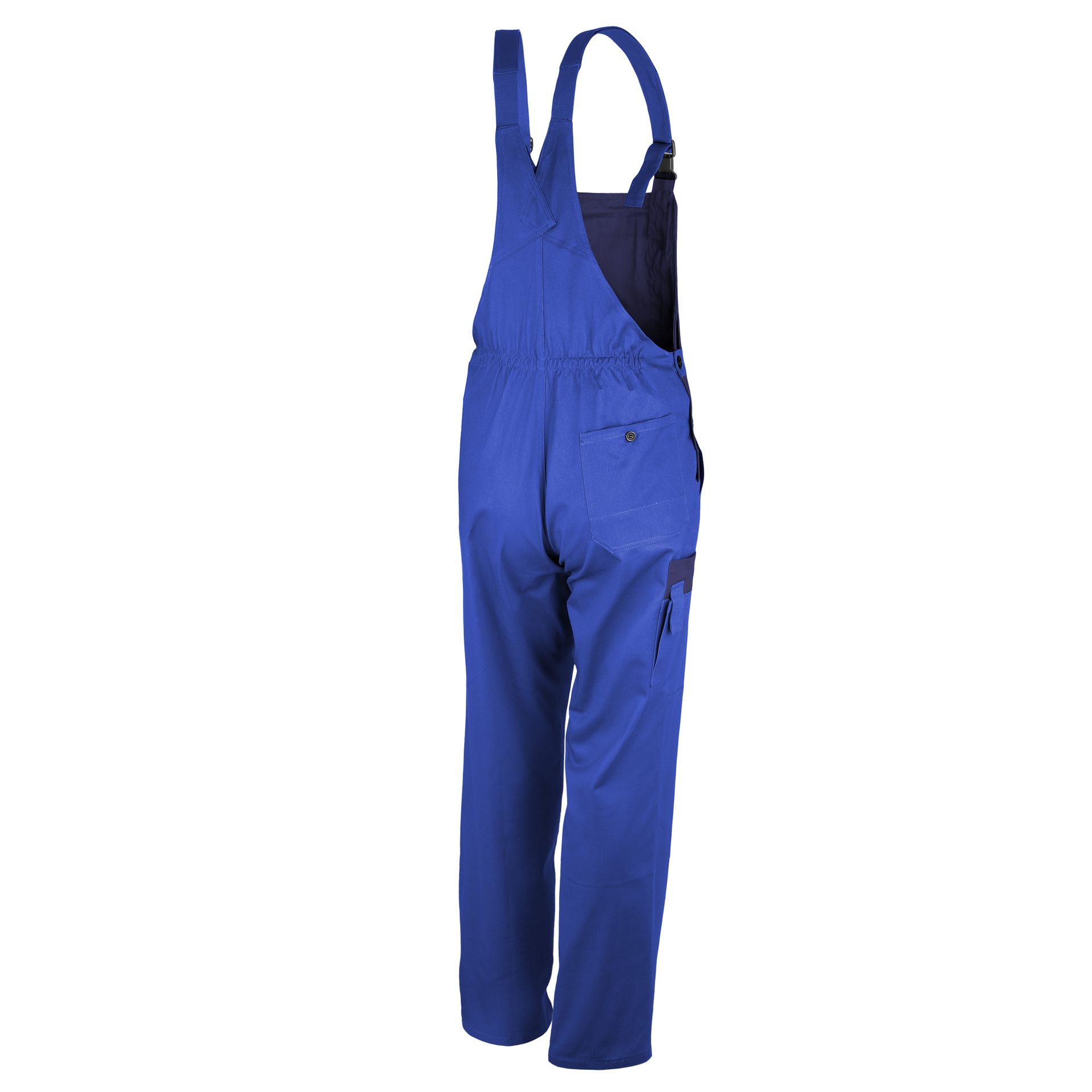 Qualitex Qualitex Latzhose basic 2-farbig basic 2-farbig, kornblau/marine Gr.102