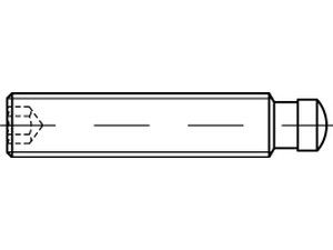 DIN 6332 5.8 IS M 6 x 50 brüniert brün S