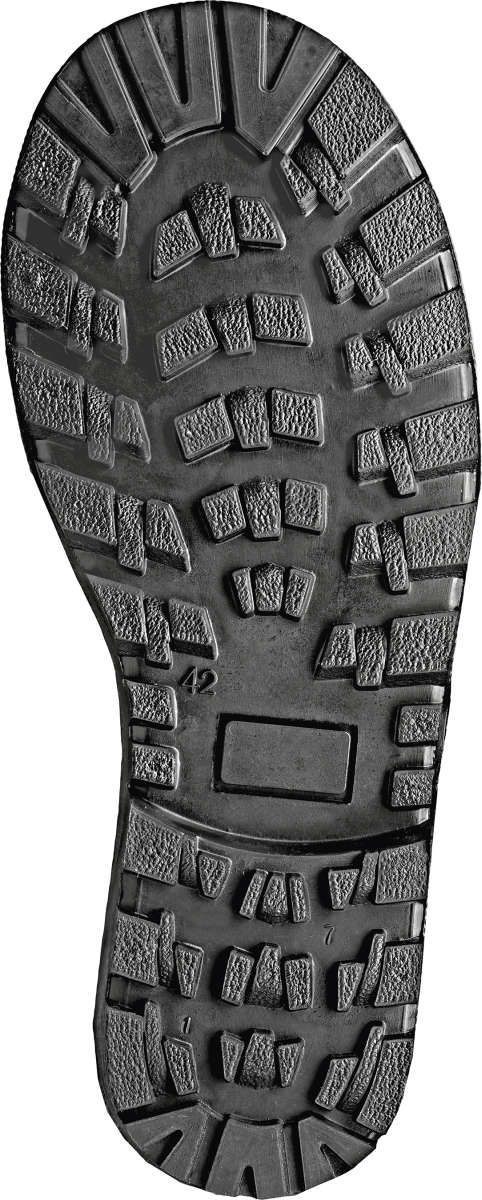 Forst-Gummistiefel Ulme orange/grün Größe 39