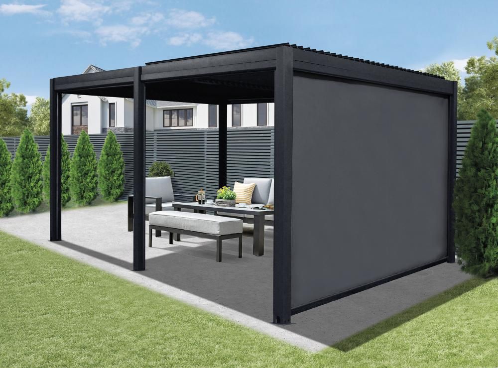 Vorhang für Terrassenürdachung 200x283 cm (xB)