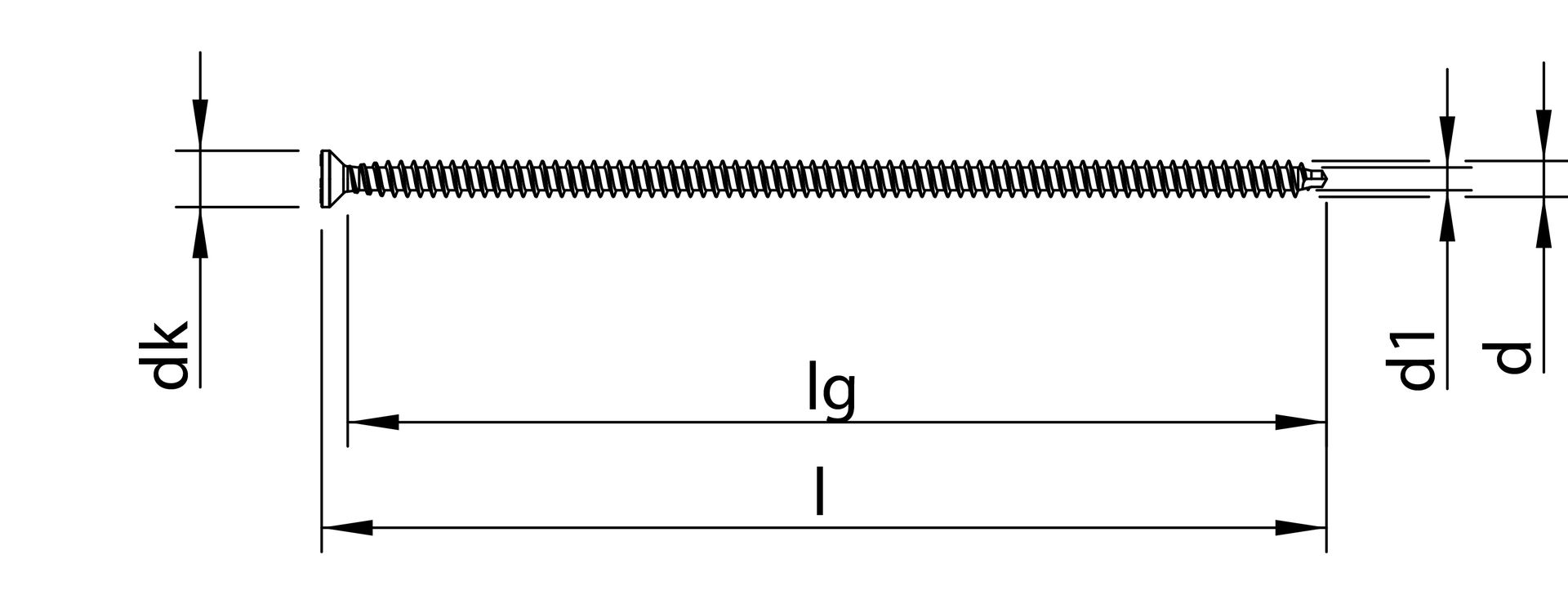 HECO-WR-T 9,0 x 350, Senkkopf, T-Drive, Vollgewinde, Durocoat DP1, 50 Stück, VARIANTA-Handwerkerverpackung
