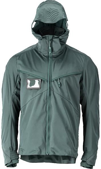 Hard Shell Jacke, waldgrün, S
