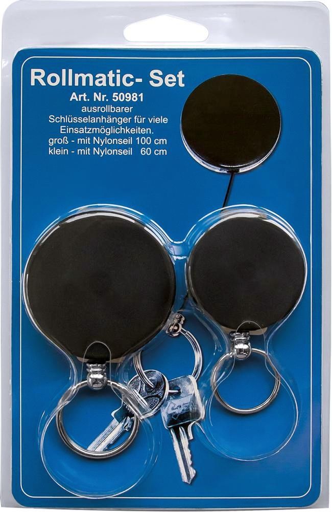 Rollmatic-2er-Set 30496+30497 m.Stahlseil