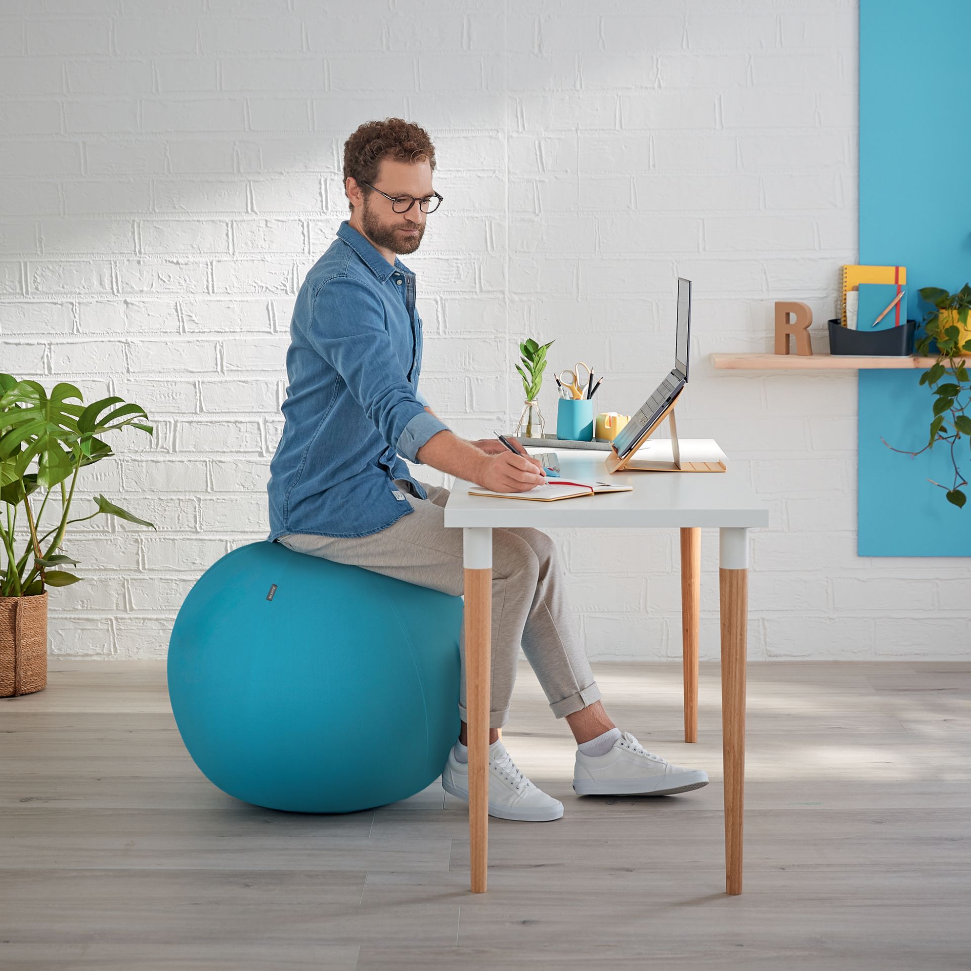 Sitzball Ergo Cosy blau
