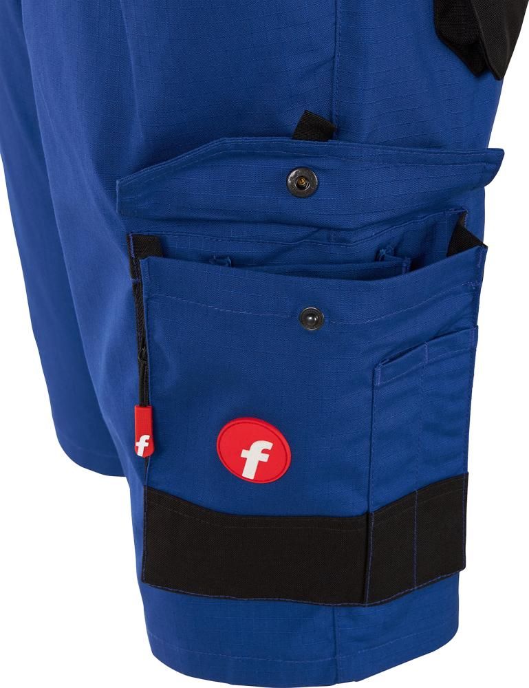 H-Bermuda Performance kornblau/schwarz Gr. 50 FORTIS