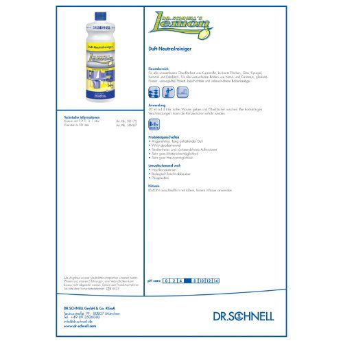 DR.SCHNELL´S LEMON Kanister 10 Liter
