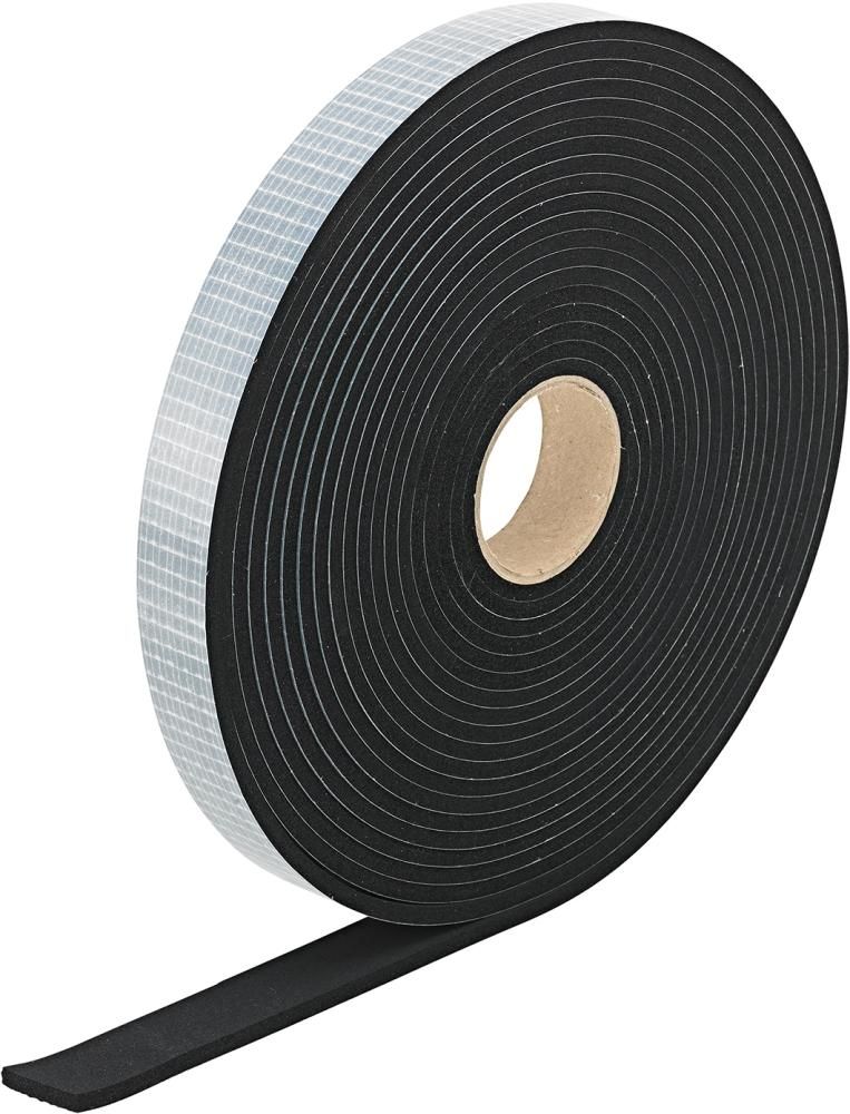 Zellkautschukstreifen EPDM, 12x10mm, 10m einseitig selbstklebend FORTIS