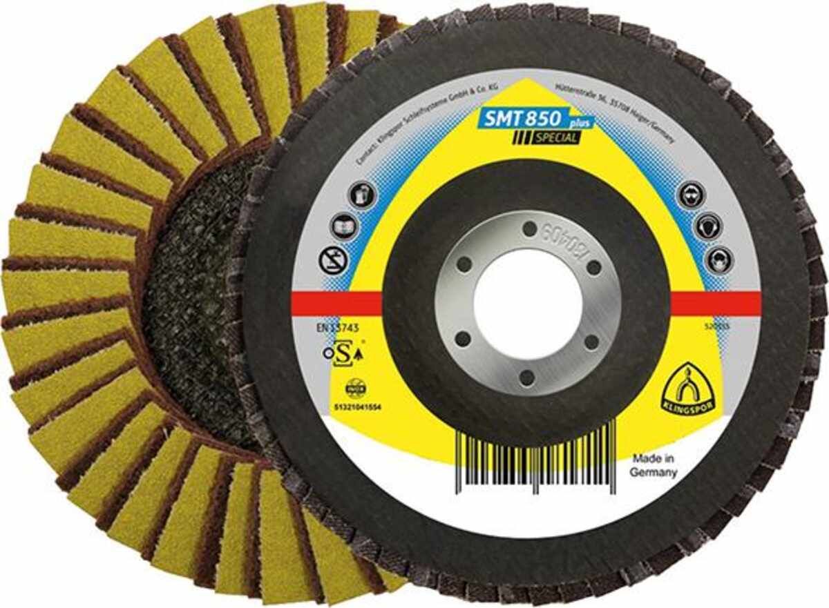 Schleifmopteller SMT850+ 125 mm K120 Klingspor